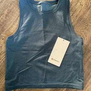 Lululemon Swiftly High Neck Cropped Tank